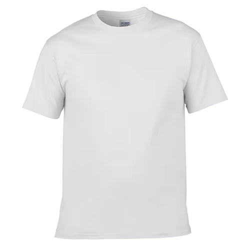 Cotton Neck T-Shirt - White